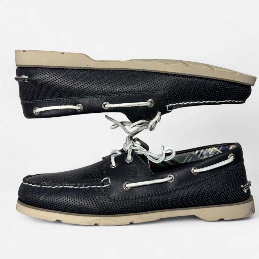 Sperry Men's Black Boat-shoes